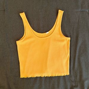 Yellow PacSun Crop Top